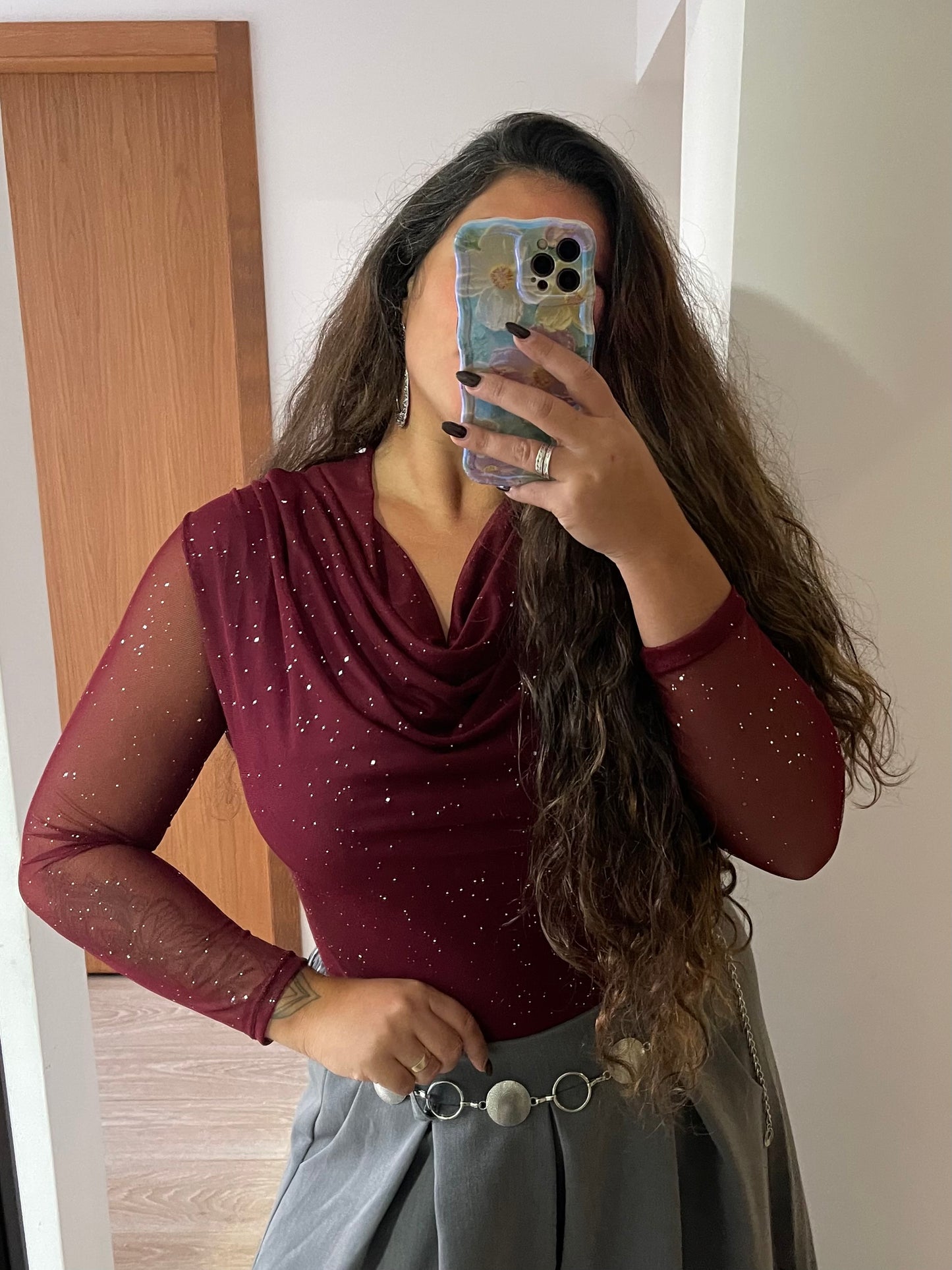 TOP TULE BRILHO | 4 CORES