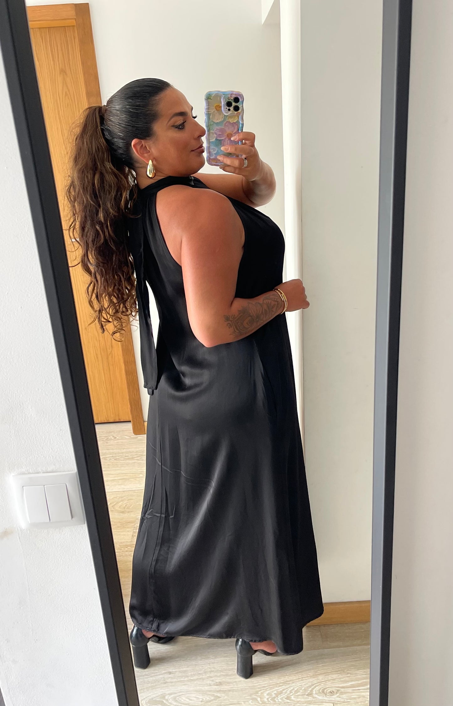 BLACK GLAM DRESS