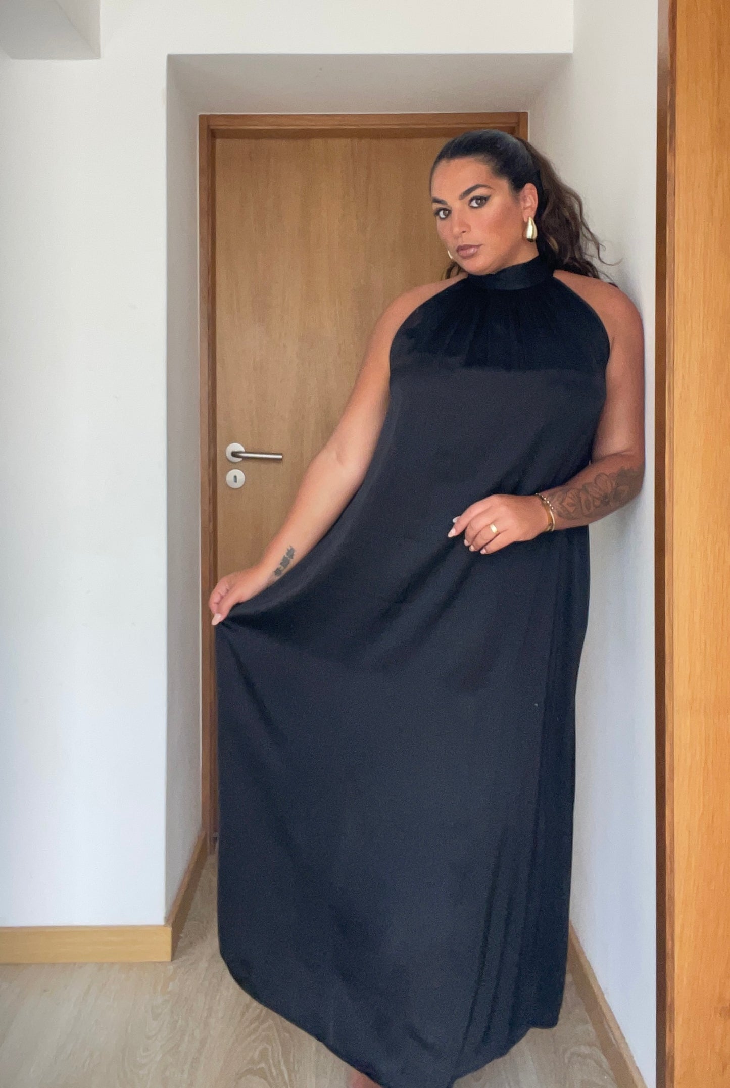 BLACK GLAM DRESS