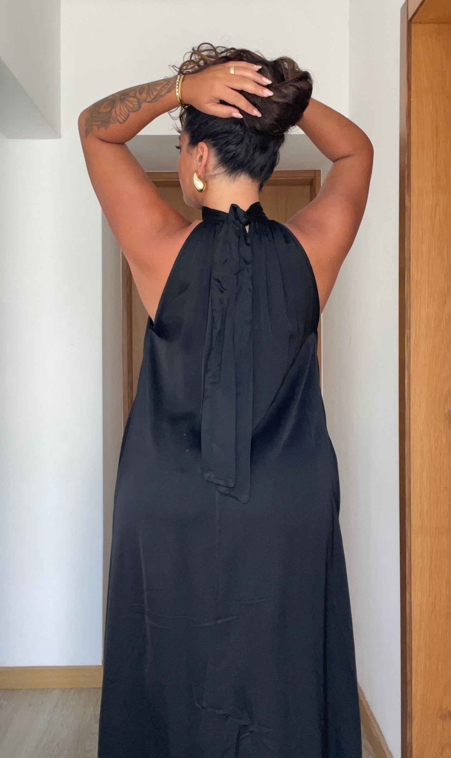 BLACK GLAM DRESS