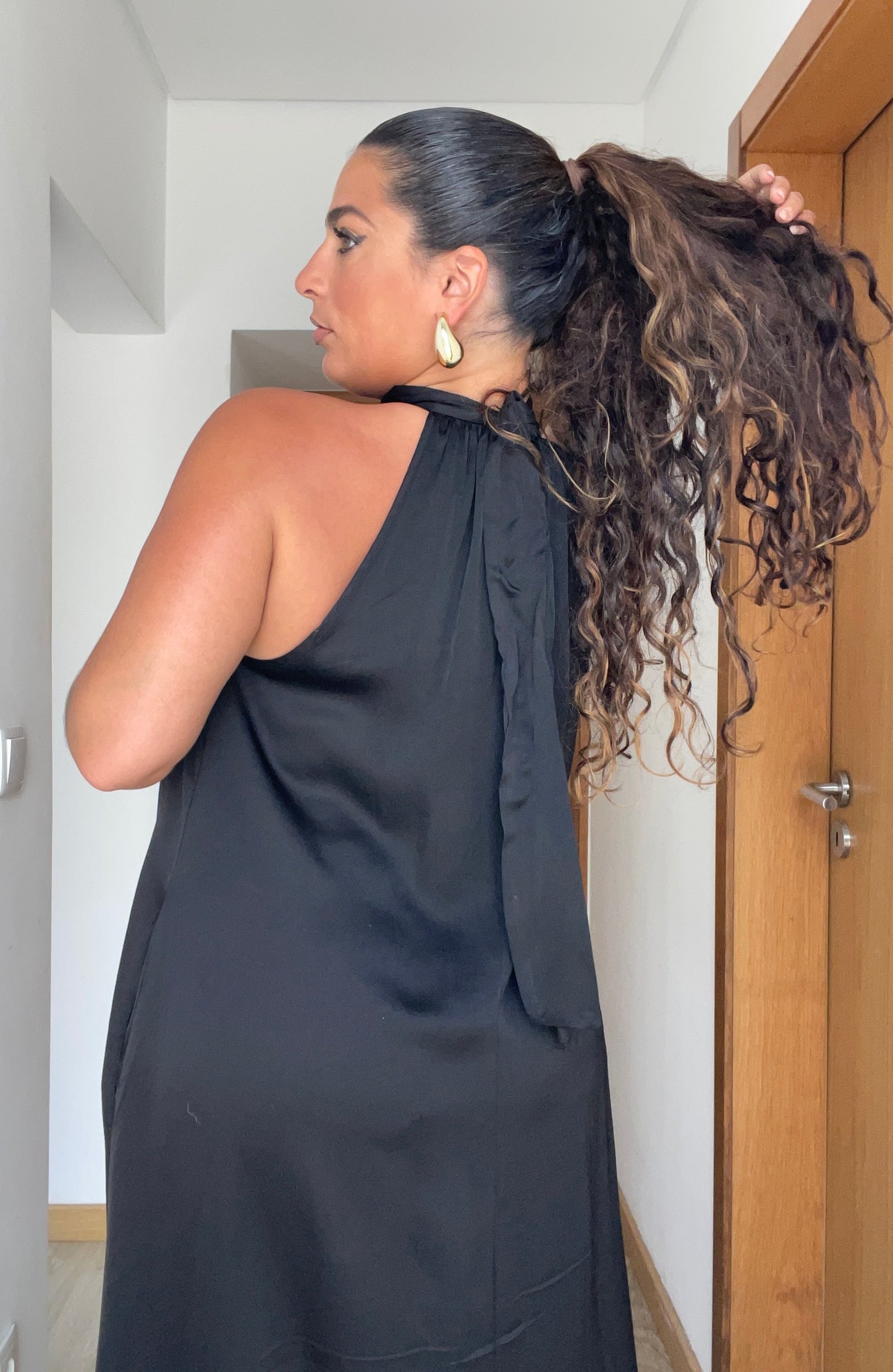 BLACK GLAM DRESS