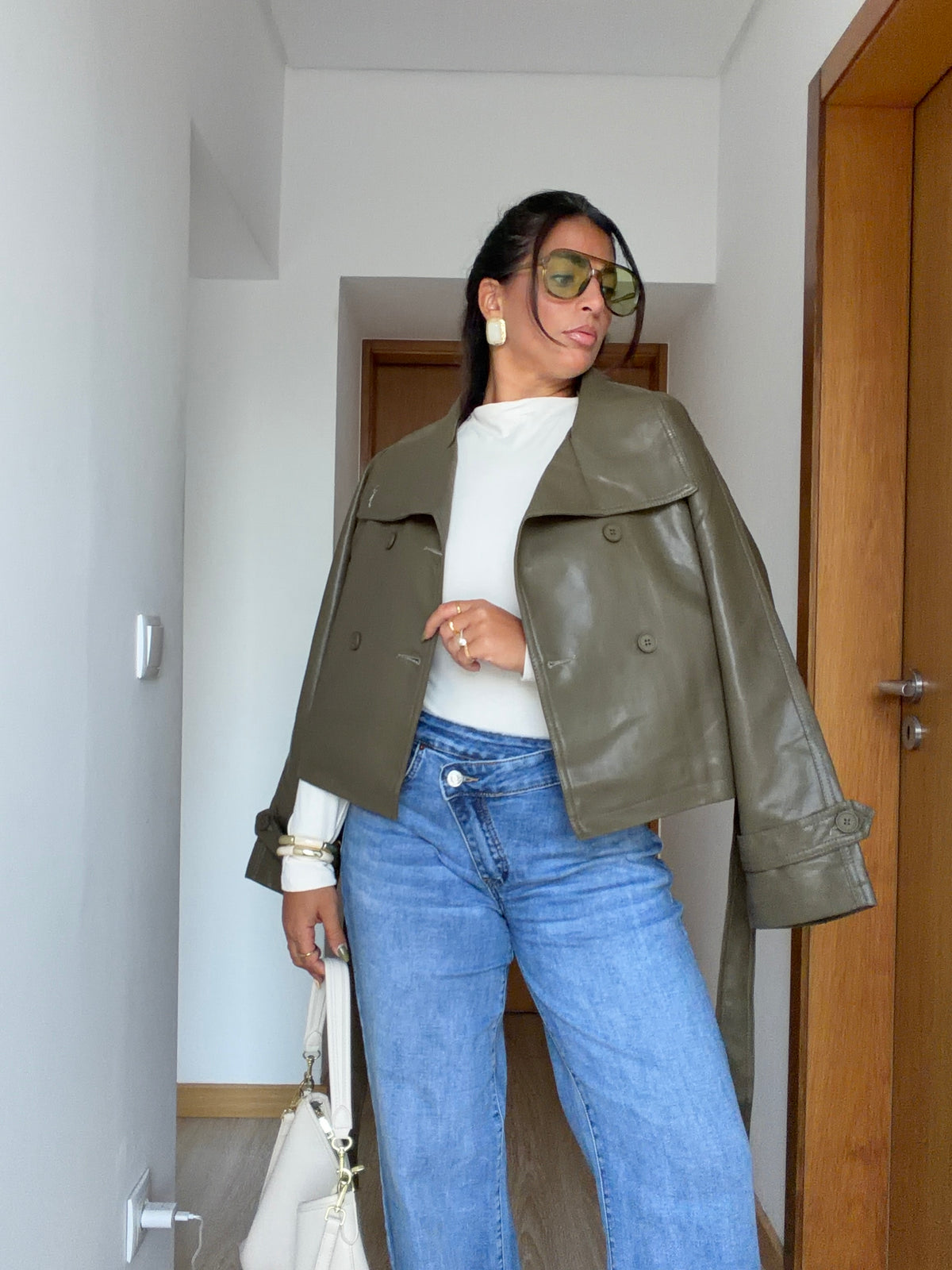 CASACO TRENCH CROP | 5 CORES