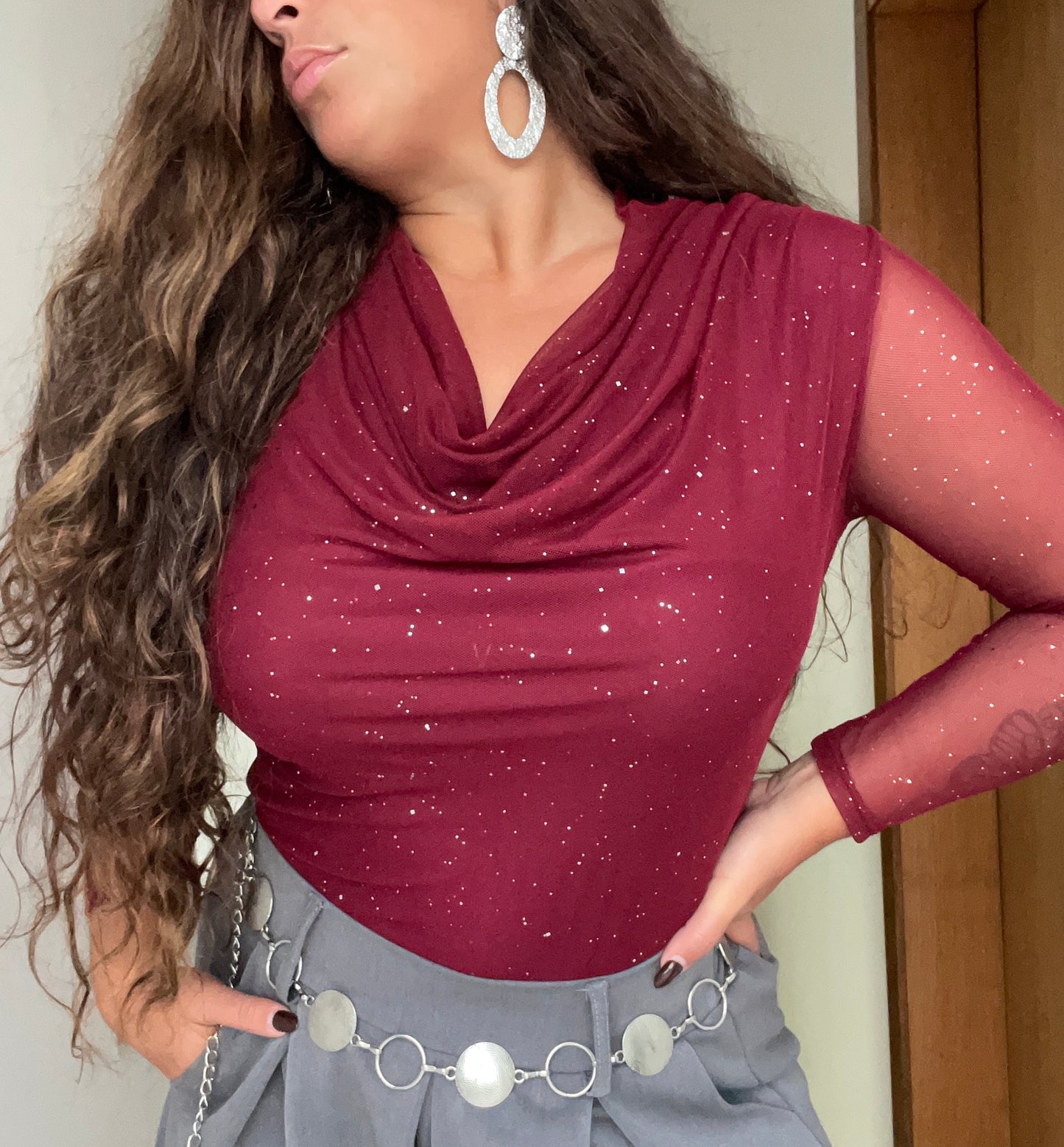 TOP TULE BRILHO | 4 CORES