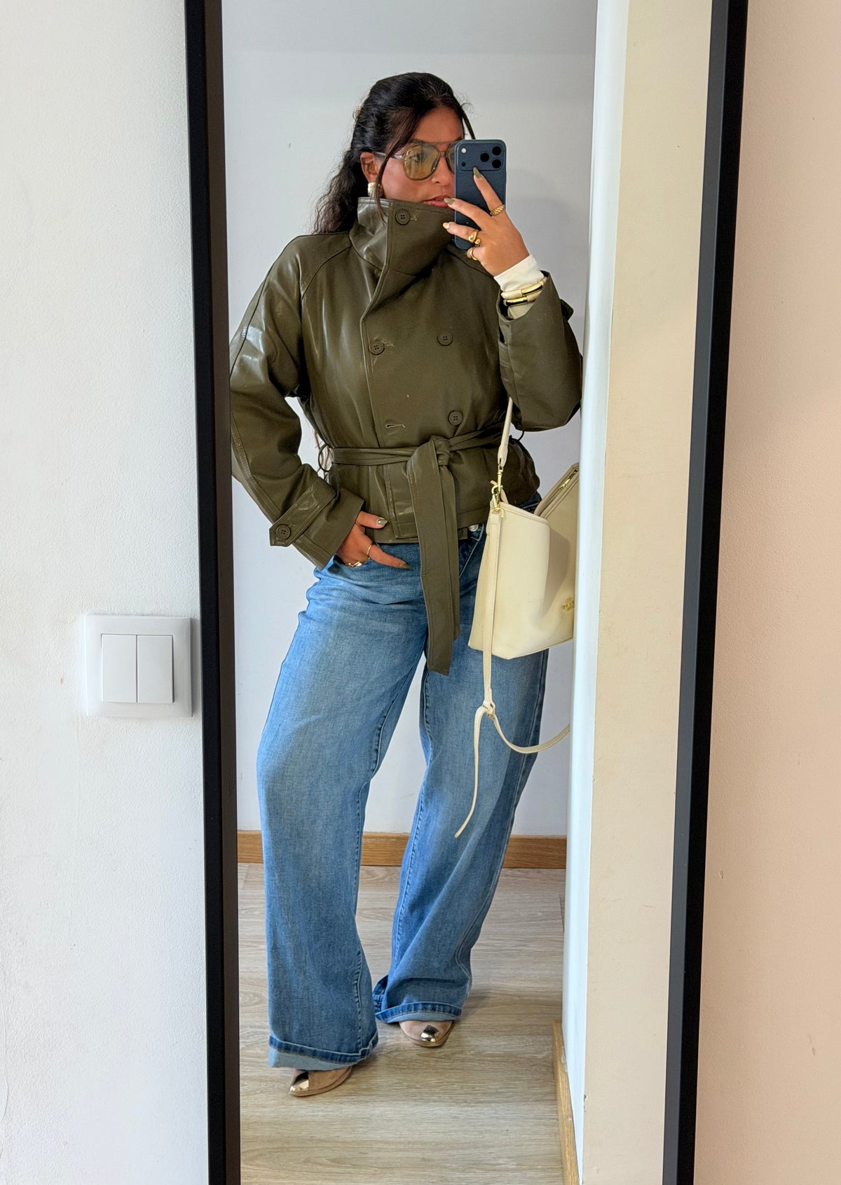 CASACO TRENCH CROP | 5 CORES