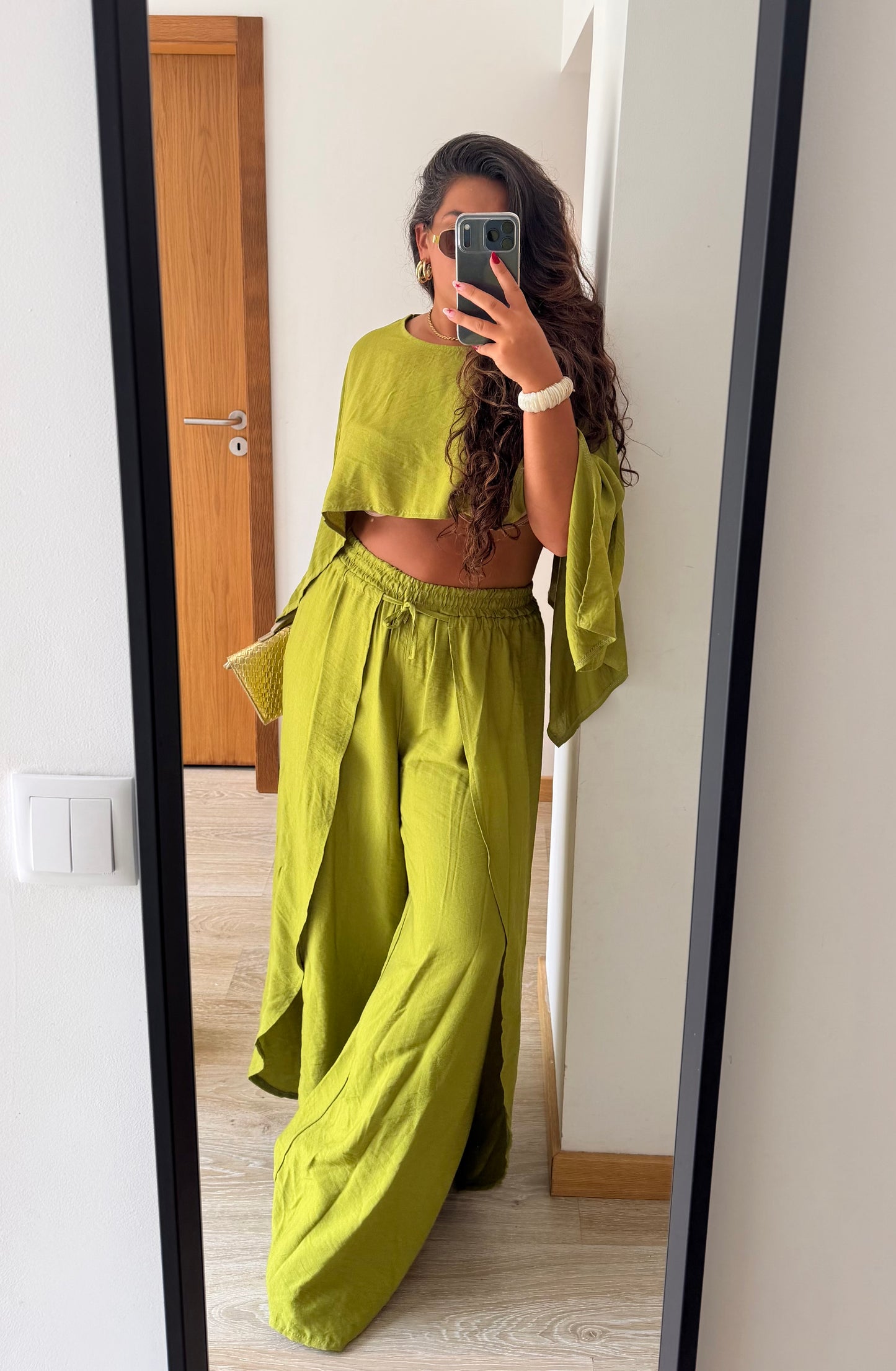 CONJUNTO PONCHO CROP | 7 CORES