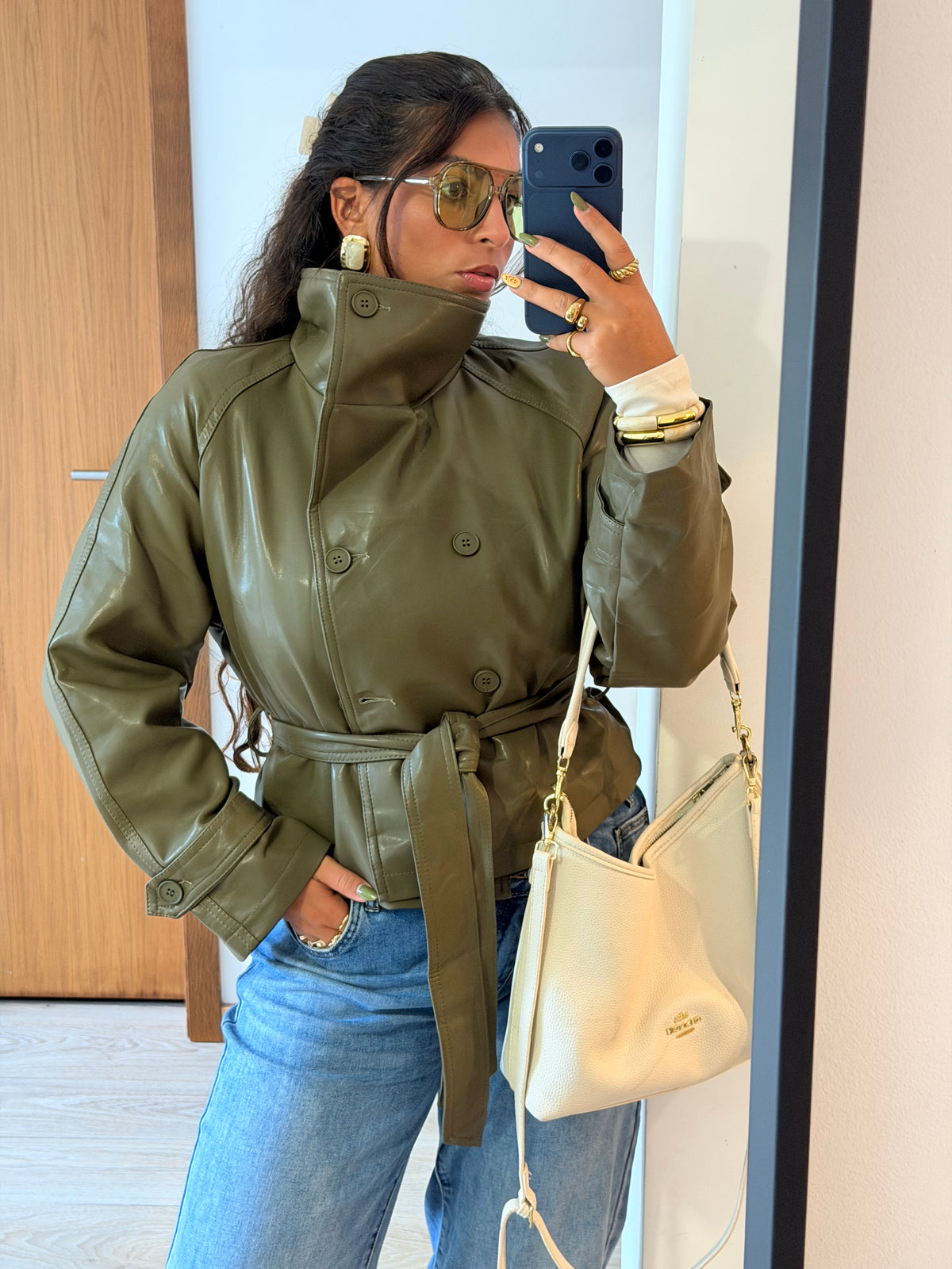 CASACO TRENCH CROP | 5 CORES