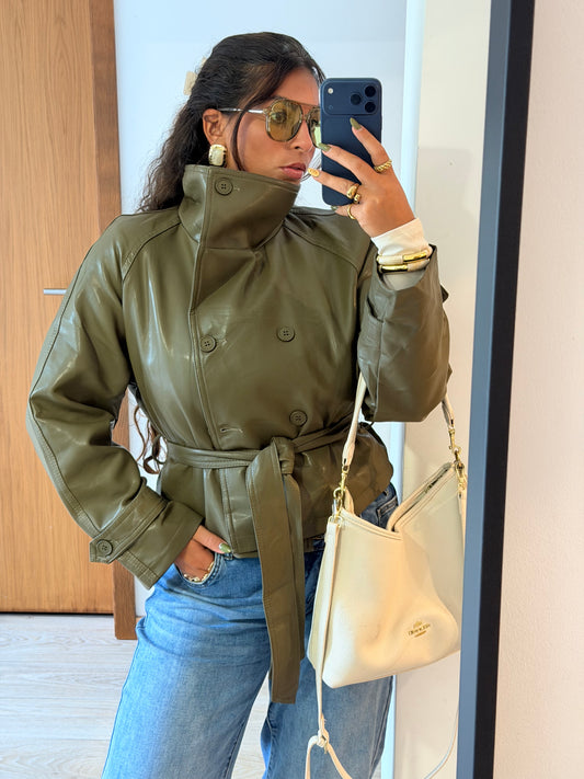 CASACO TRENCH CROP | 5 CORES