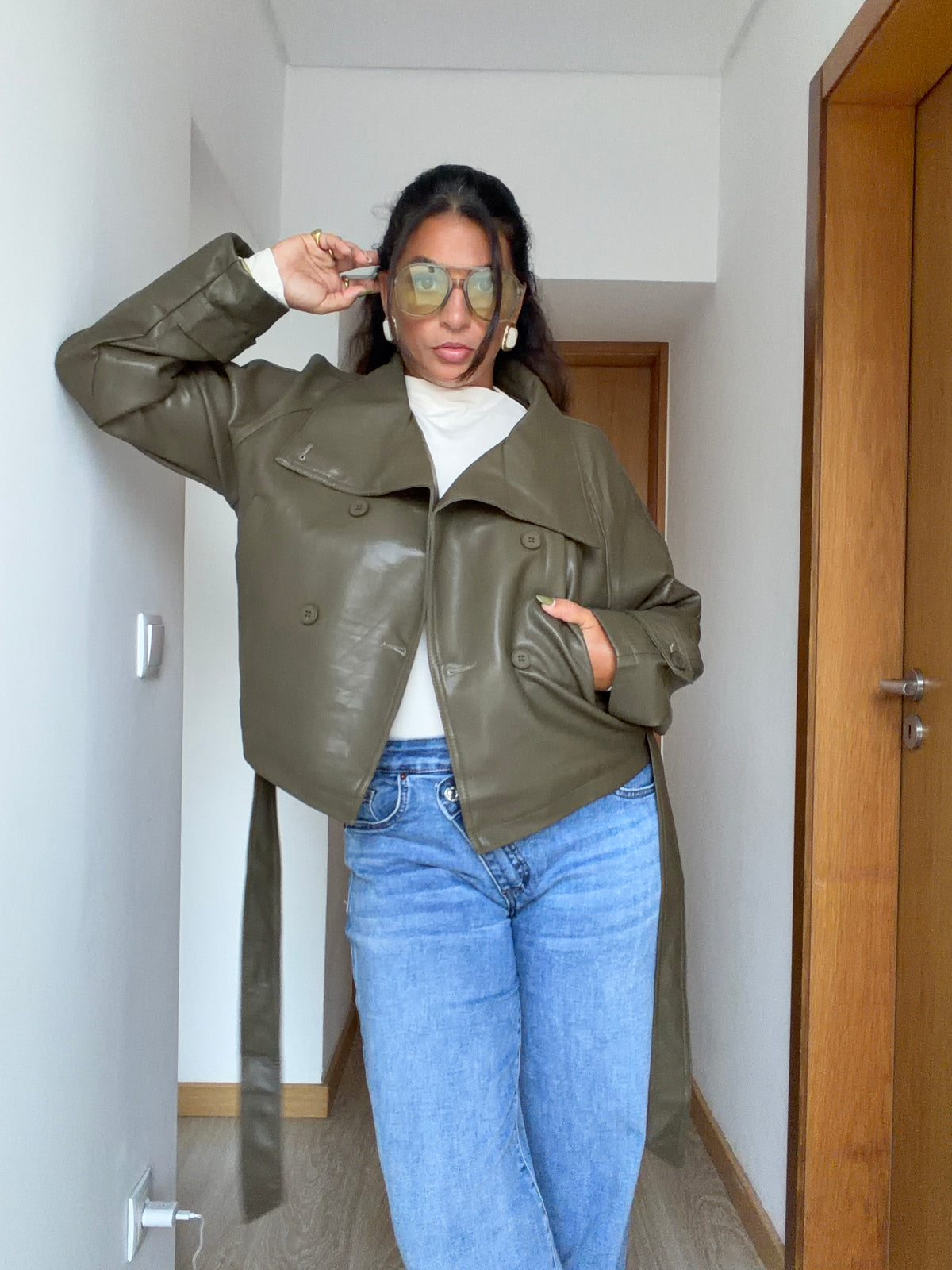 CASACO TRENCH CROP | 5 CORES