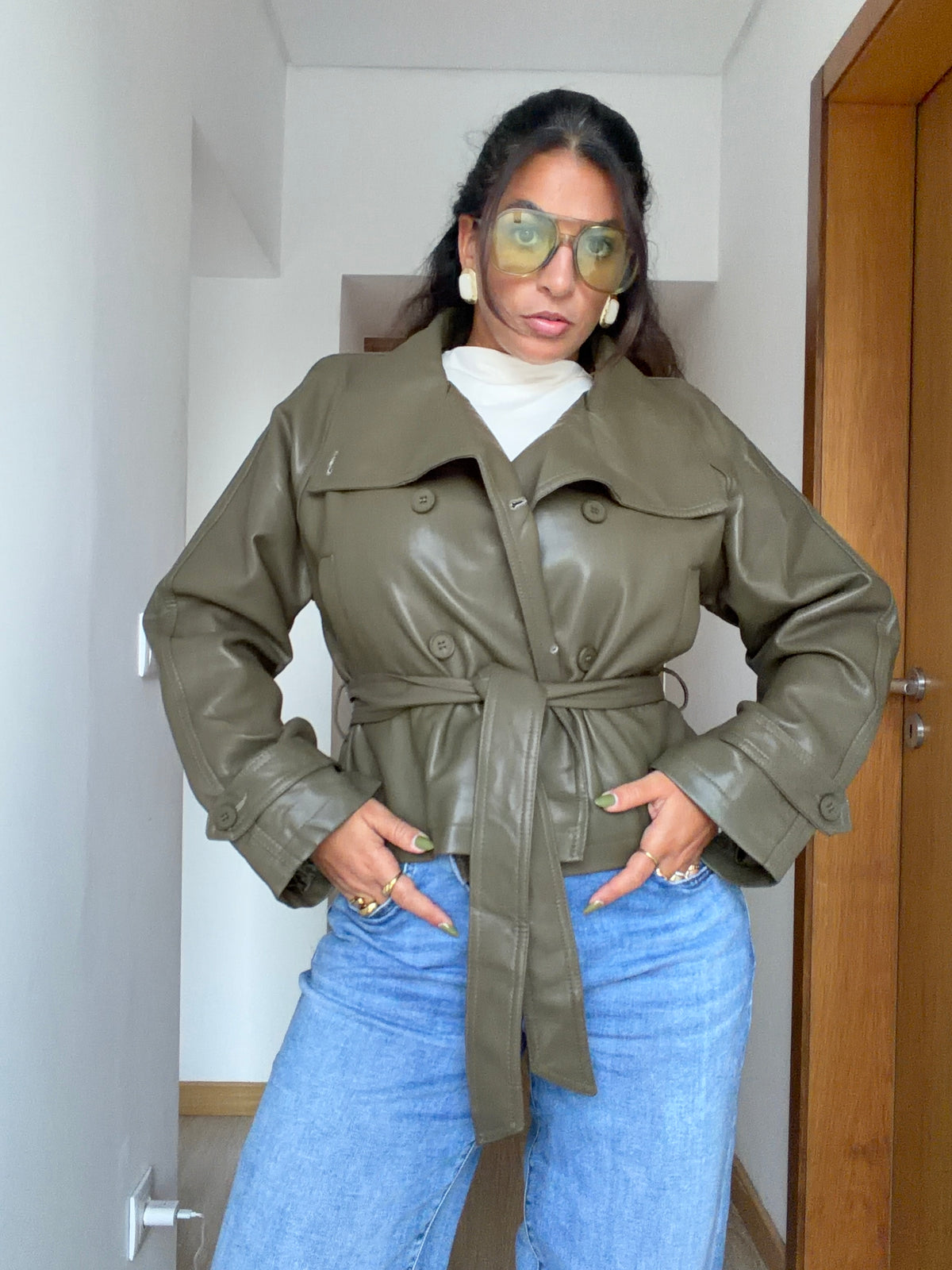 CASACO TRENCH CROP | 5 CORES