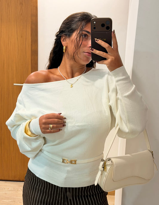 CAMISOLA MALHA COM CINTO | 5 CORES