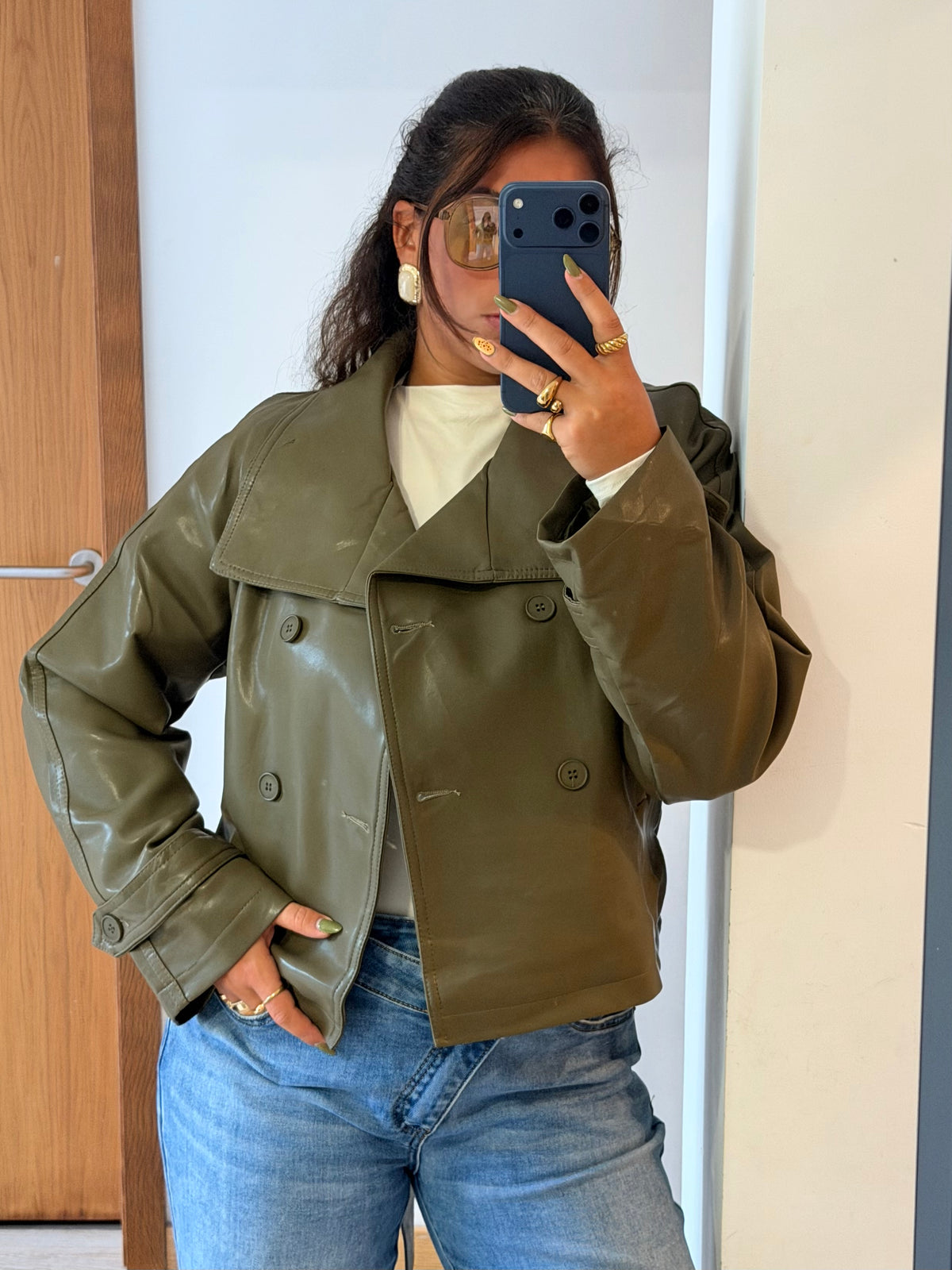 CASACO TRENCH CROP | 5 CORES