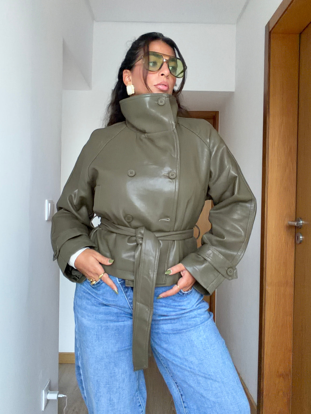 CASACO TRENCH CROP | 5 CORES