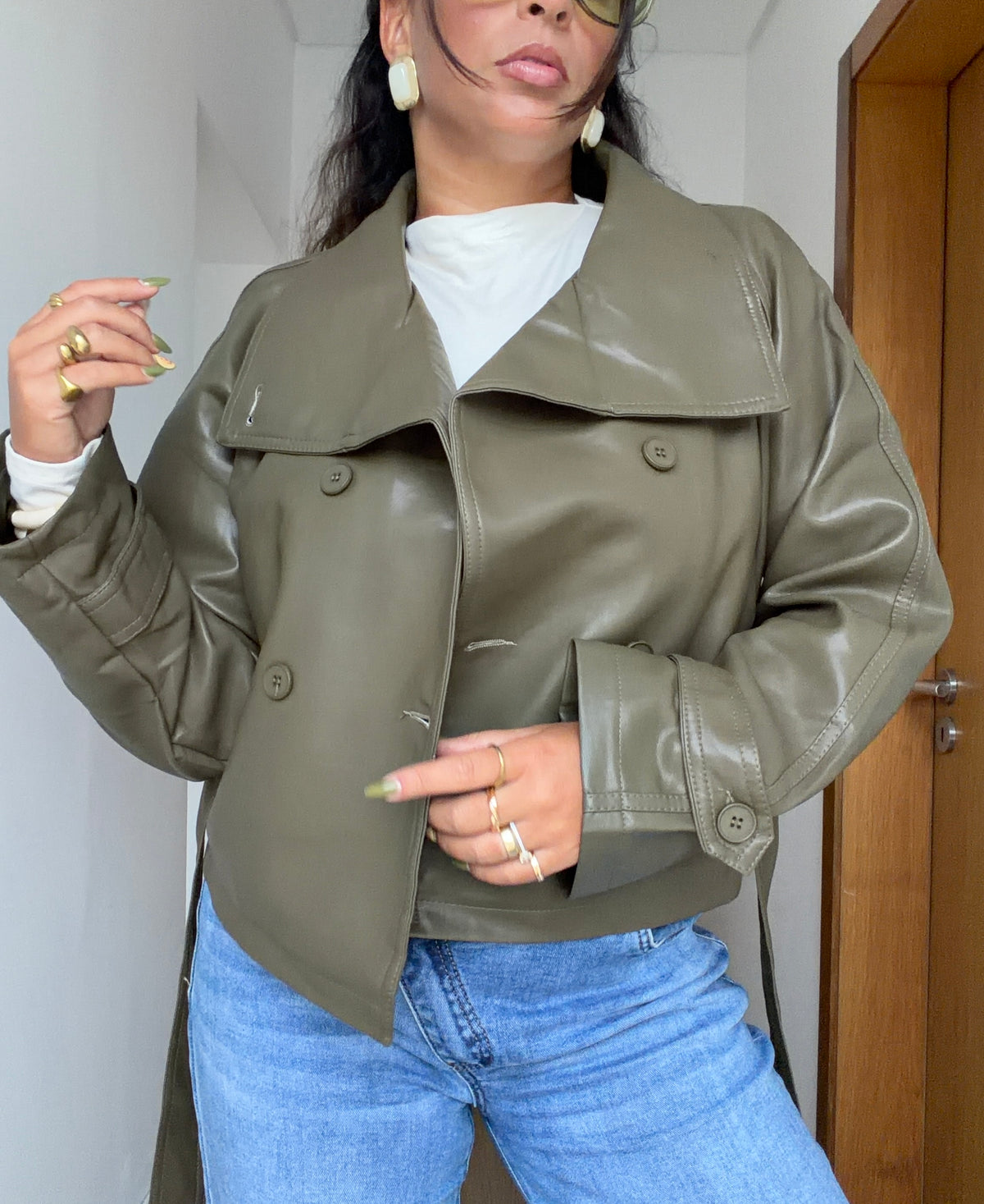 CASACO TRENCH CROP | 5 CORES