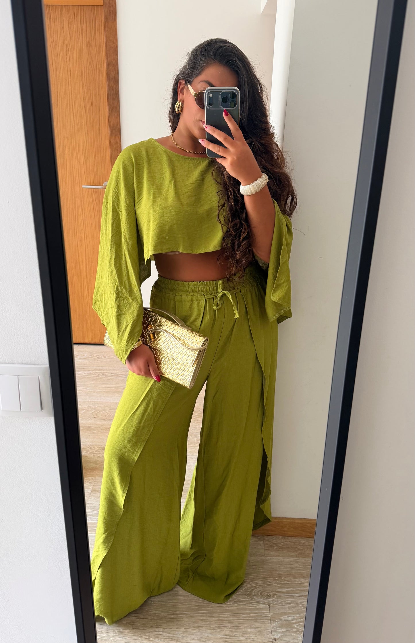 CONJUNTO PONCHO CROP | 7 CORES