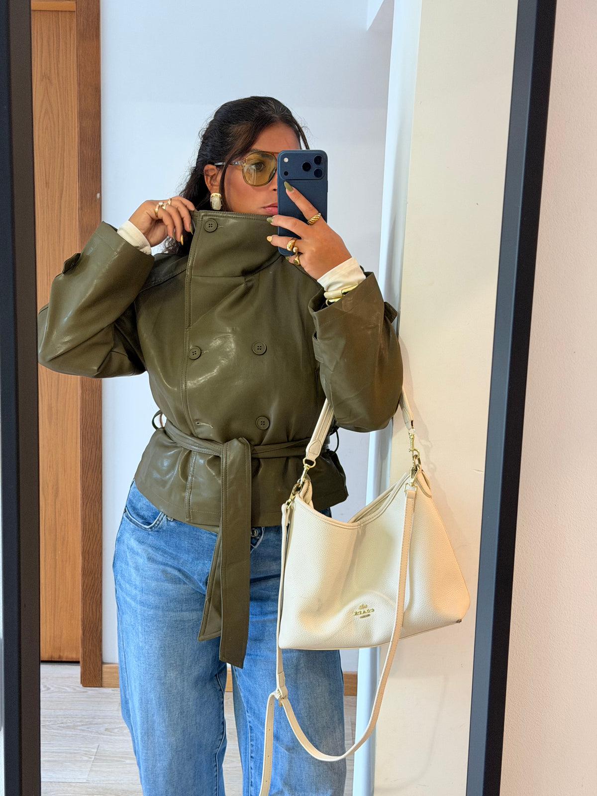 CASACO TRENCH CROP | 5 CORES