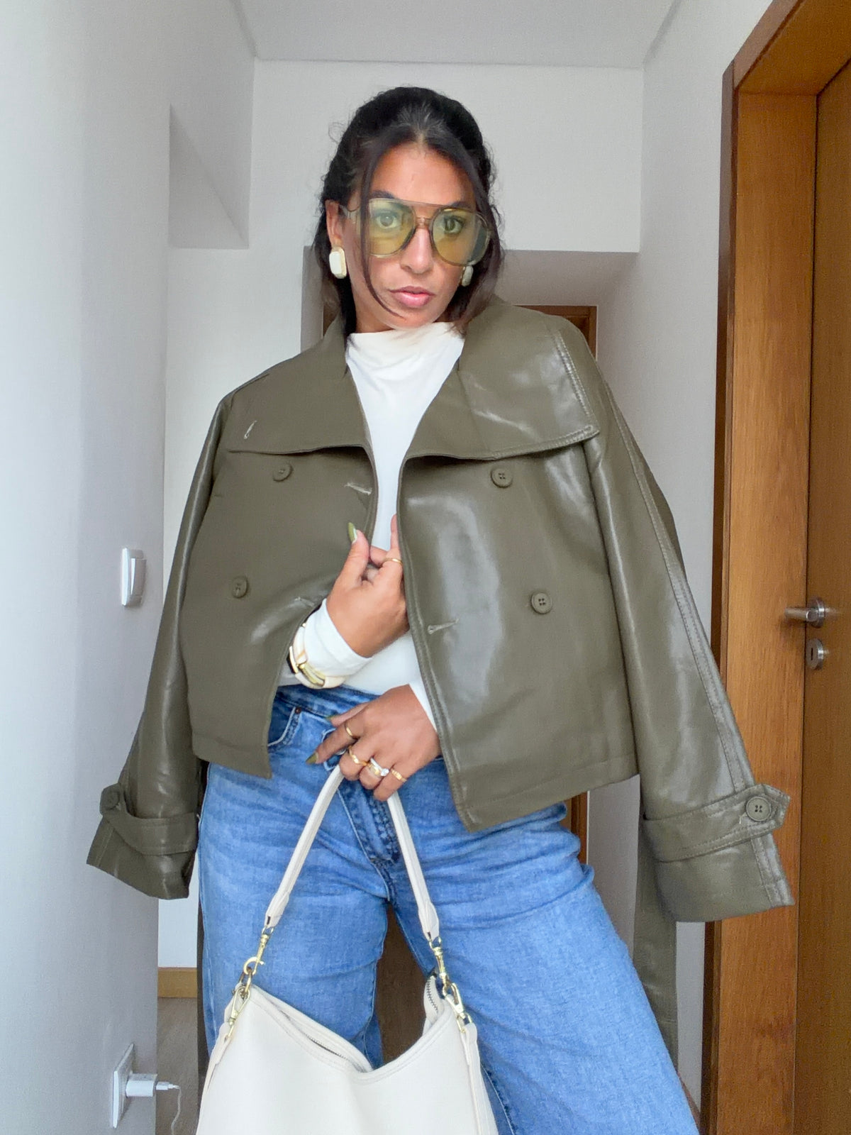 CASACO TRENCH CROP | 5 CORES